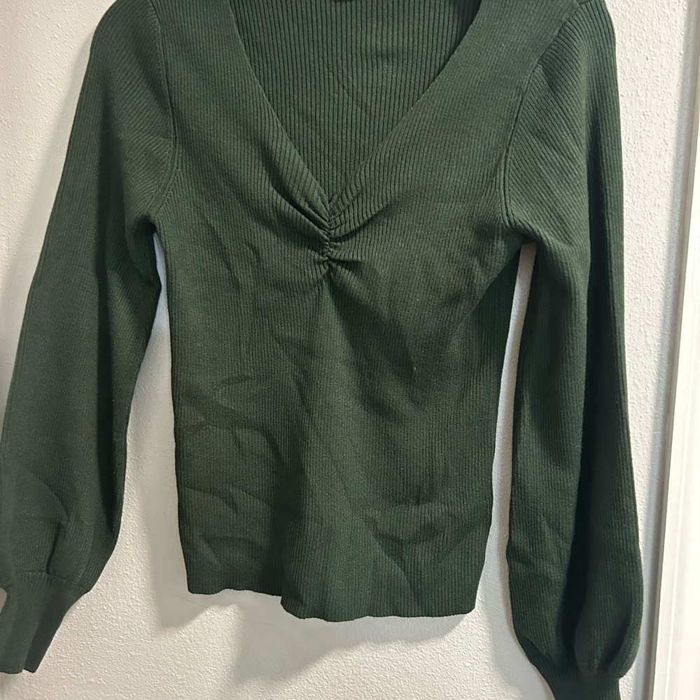 All in Favor Forest Knit Top